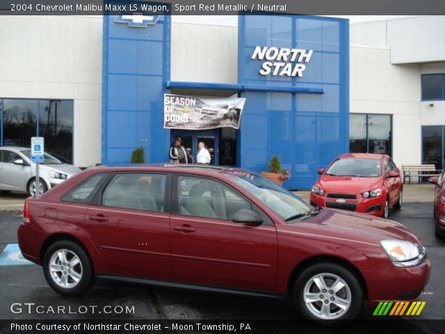 2004 Chevrolet Malibu Maxx LS Wagon in Sport Red Metallic
