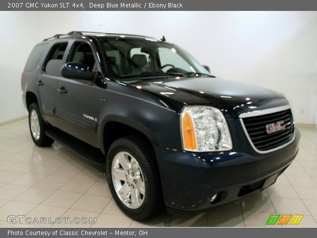 2007 GMC Yukon SLT 4x4 in Deep Blue Metallic