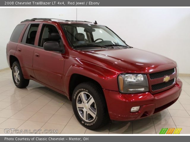 2008 Chevrolet TrailBlazer LT 4x4 in Red Jewel