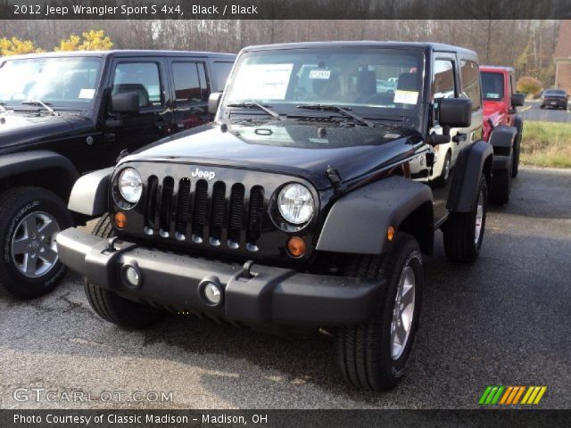 2012 Jeep Wrangler Sport S 4x4 in Black