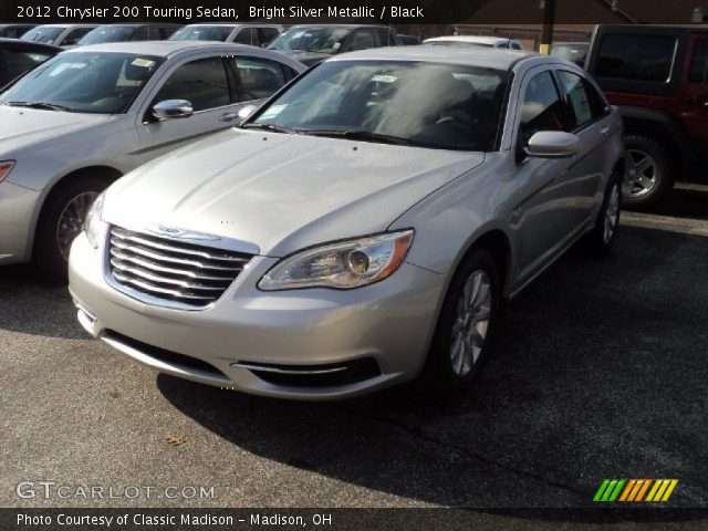 2012 Chrysler 200 Touring Sedan in Bright Silver Metallic