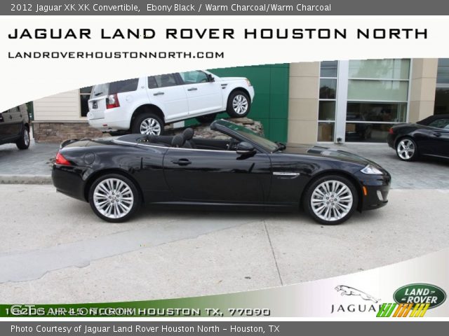 2012 Jaguar XK XK Convertible in Ebony Black
