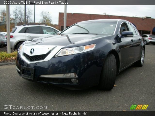2009 Acura TL 3.5 in Royal Blue Pearl