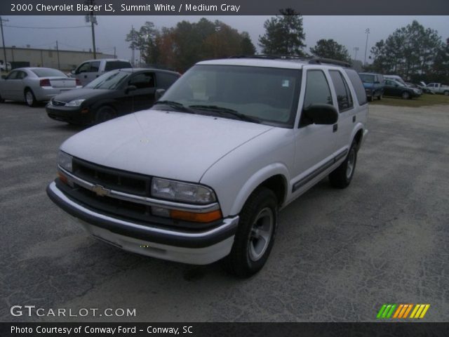 2000 Chevrolet Blazer LS in Summit White