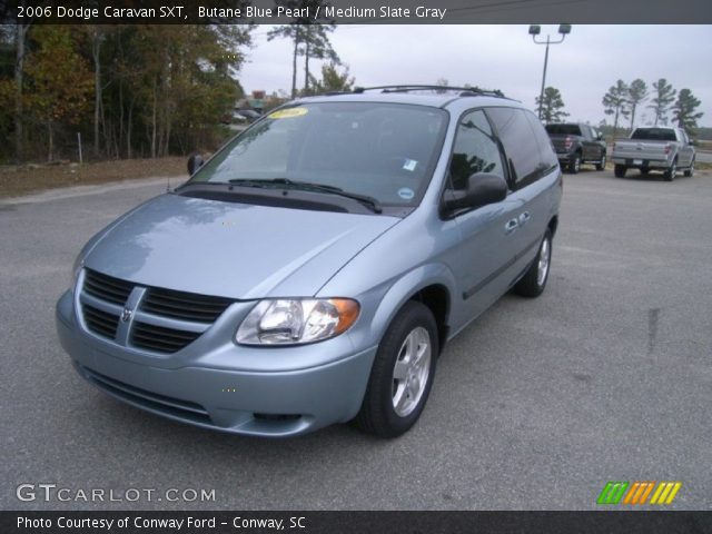 2006 Dodge Caravan SXT in Butane Blue Pearl