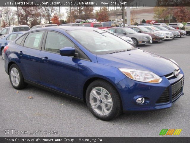 2012 Ford Focus SE Sport Sedan in Sonic Blue Metallic
