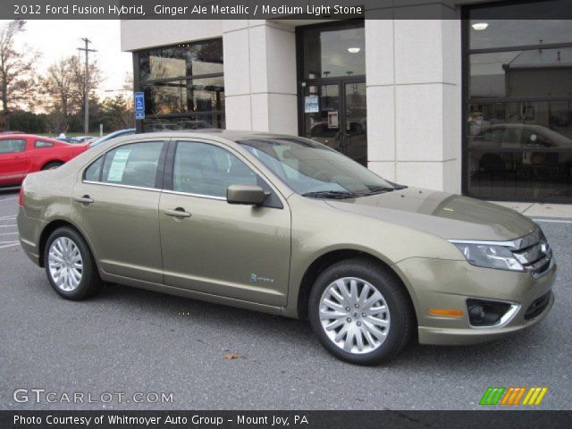2012 Ford Fusion Hybrid in Ginger Ale Metallic