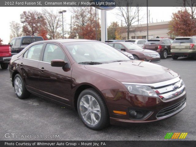 2012 Ford Fusion SE in Cinnamon Metallic