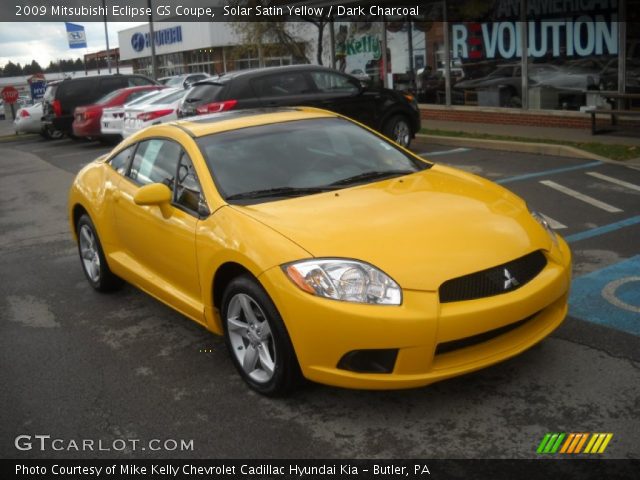 2009 Mitsubishi Eclipse GS Coupe in Solar Satin Yellow