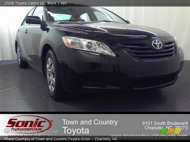 2008 Toyota Camry LE in Black