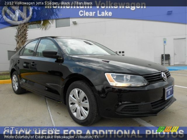 2012 Volkswagen Jetta S Sedan in Black