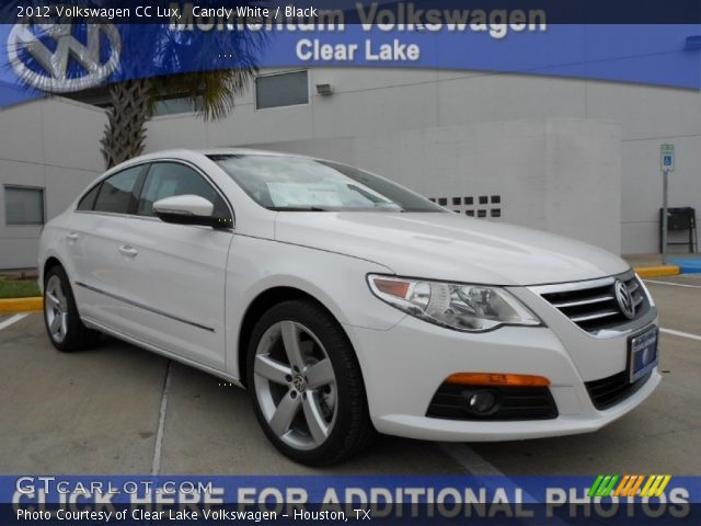 2012 Volkswagen CC Lux in Candy White