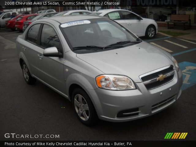 2008 Chevrolet Aveo LS Sedan in Cosmic Silver Metallic