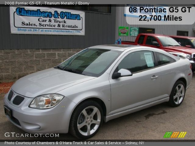 2008 Pontiac G5 GT in Titanium Metallic