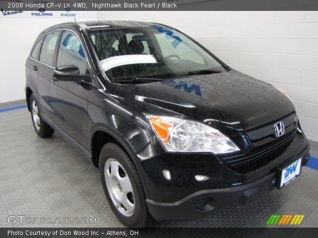 2008 Honda CR-V LX 4WD in Nighthawk Black Pearl