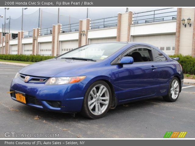 2008 Honda Civic Si Coupe in Fiji Blue Pearl