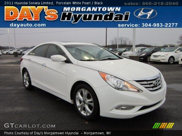 2011 Hyundai Sonata Limited in Porcelain White Pearl