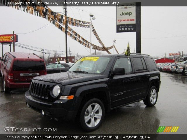2011 Jeep Patriot Latitude 4x4 in Blackberry Pearl