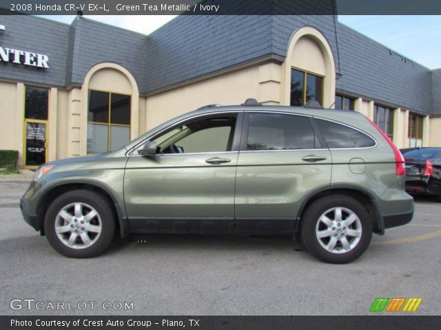 2008 Honda CR-V EX-L in Green Tea Metallic