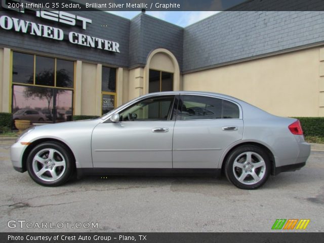 2004 Infiniti G 35 Sedan in Brilliant Silver Metallic
