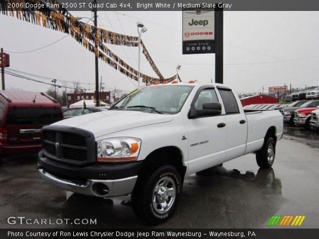 2006 Dodge Ram 2500 ST Quad Cab 4x4 in Bright White