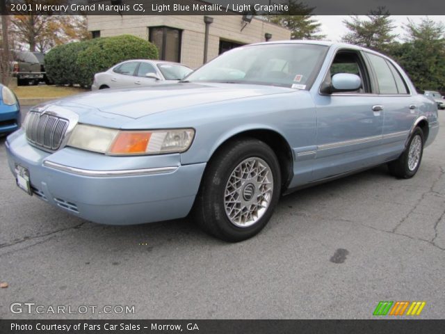 2001 Mercury Grand Marquis GS in Light Blue Metallic