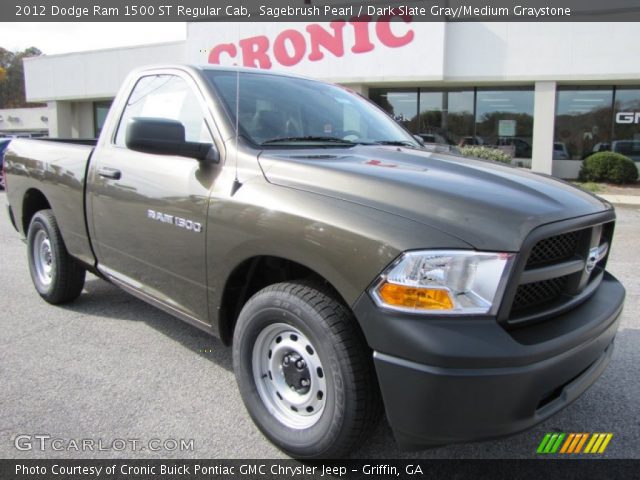 2012 Dodge Ram 1500 ST Regular Cab in Sagebrush Pearl