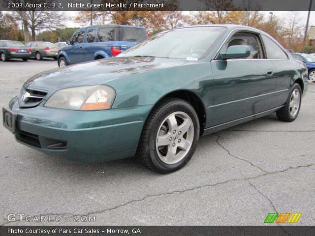 2003 Acura CL 3.2 in Noble Green Metallic