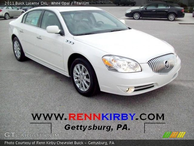 2011 Buick Lucerne CXL in White Opal