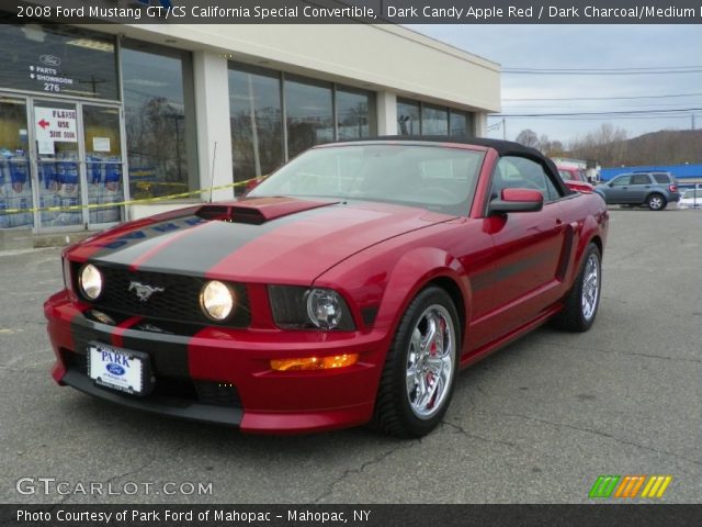 2008 Ford Mustang GT/CS California Special Convertible in Dark Candy Apple Red
