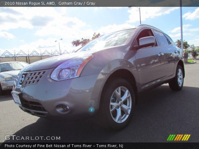 2010 Nissan Rogue SL AWD in Gotham Gray