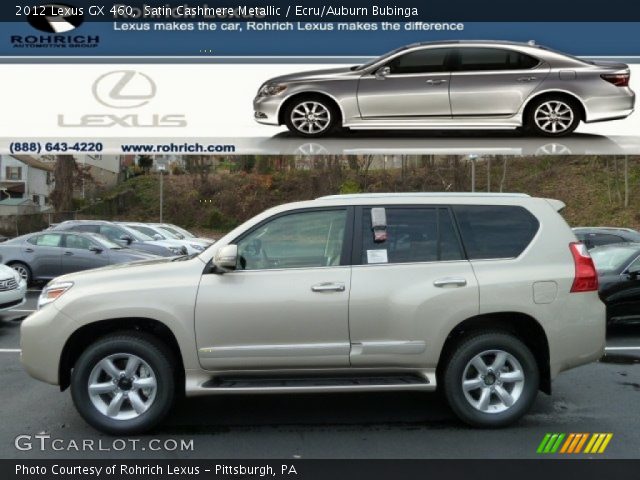2012 Lexus GX 460 in Satin Cashmere Metallic