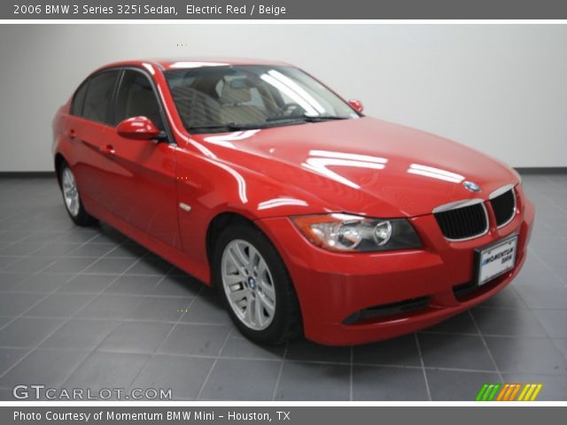 2006 BMW 3 Series 325i Sedan in Electric Red