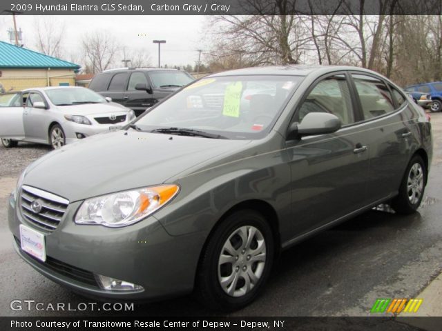 2009 Hyundai Elantra GLS Sedan in Carbon Gray