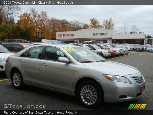 2009 Toyota Camry LE in Classic Silver Metallic