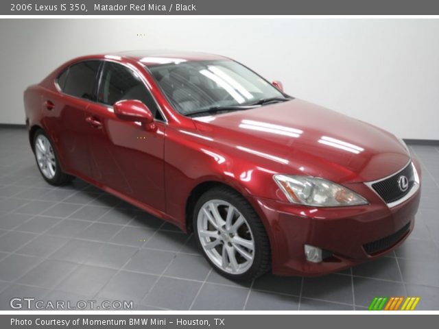 2006 Lexus IS 350 in Matador Red Mica