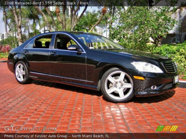 2008 Mercedes-Benz S 550 Sedan in Black