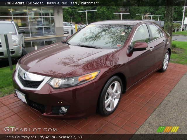 2009 Acura TSX Sedan in Basque Red Pearl