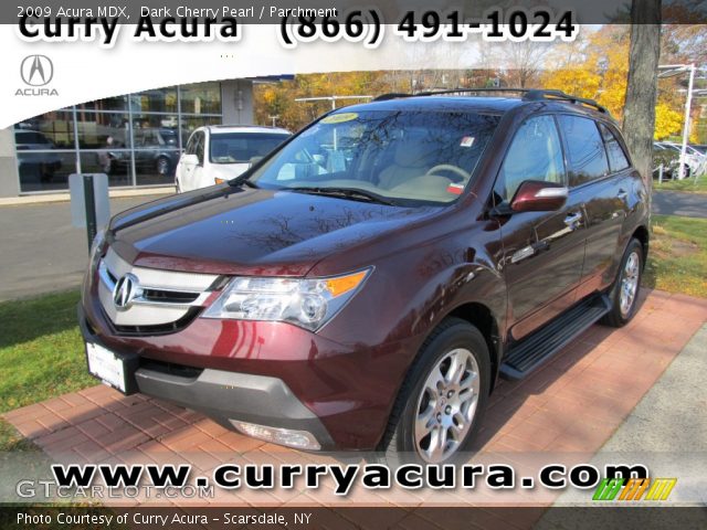 2009 Acura MDX  in Dark Cherry Pearl
