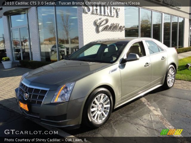 2010 Cadillac CTS 3.0 Sedan in Tuscan Bronze ChromaFlair
