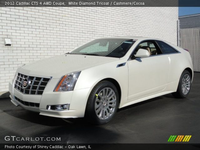 2012 Cadillac CTS 4 AWD Coupe in White Diamond Tricoat