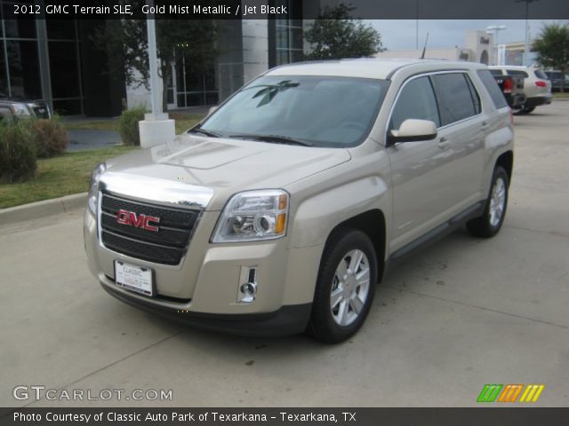 2012 GMC Terrain SLE in Gold Mist Metallic