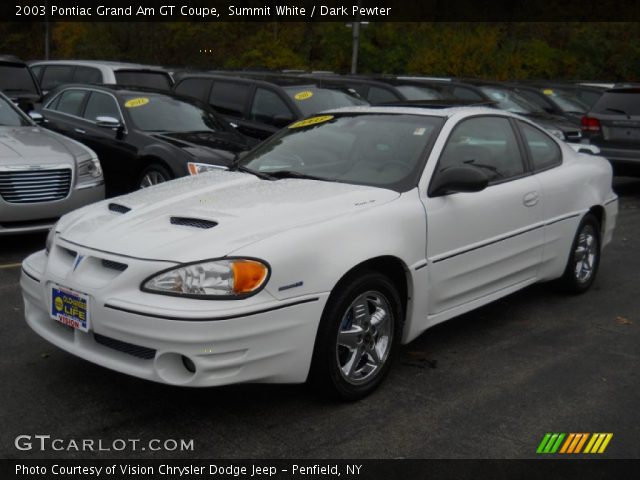 2003 Pontiac Grand Am GT Coupe in Summit White