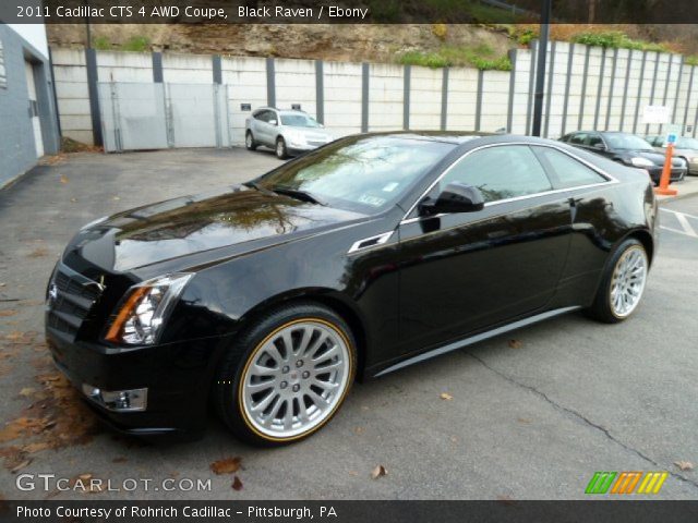 2011 Cadillac CTS 4 AWD Coupe in Black Raven