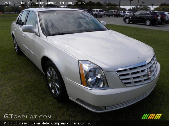 2010 Cadillac DTS  in White Diamond Tri-coat