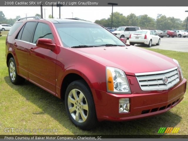 2008 Cadillac SRX V6 in Crystal Red