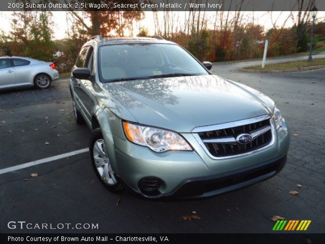 2009 Subaru Outback 2.5i Wagon in Seacrest Green Metallic