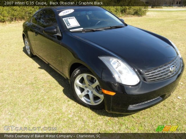 2007 Infiniti G 35 Coupe in Black Obsidian