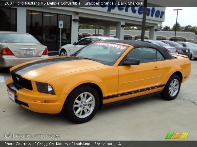 2007 Ford Mustang V6 Deluxe Convertible in Grabber Orange