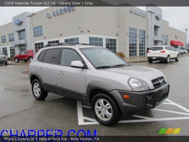 2006 Hyundai Tucson GLS V6 in Sahara Silver